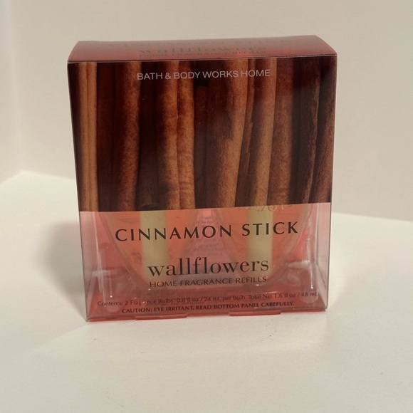 Bath and Body Works Home Wallflowers Refill Cinnamon Stick Set of 2 - Picture 1 of 3